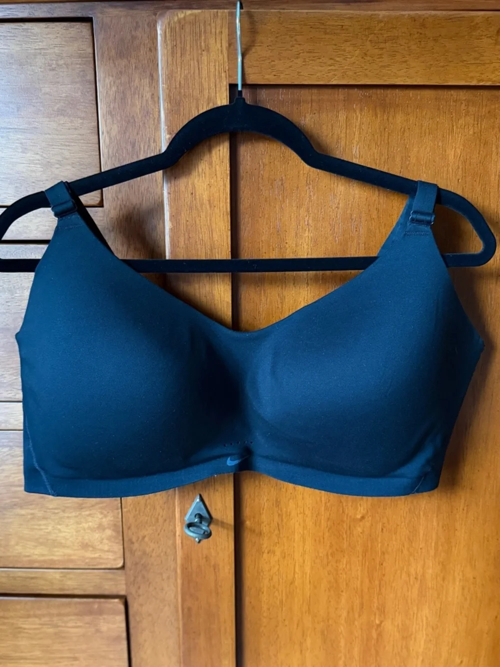 Nike Alate Minimalist Dri-FIT Padded Sports Bra Black Size 1X (Fits C-E) - Picture 2 of 9